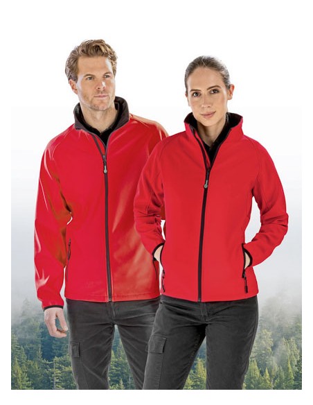 RES-R231M-Men's Printable Softshell Jacket with Recycled Fleece Inner 2